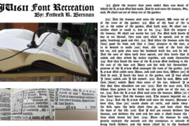 KJV1611 Font