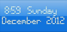 LCD-7 Font