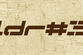 LDR#3 Font