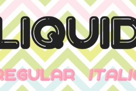 Liquid Font Family