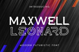Maxwell Leonard Demo Font Family