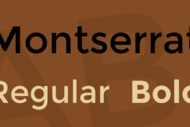Montserrat Font Family