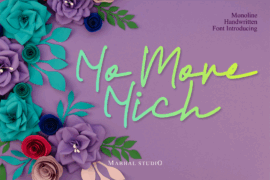 No More Nich Font