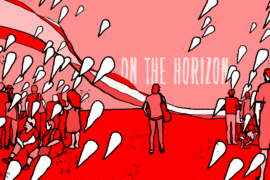 On the horizon Font