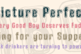 Onion soup Font