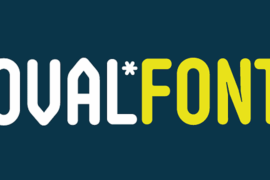 Oval Font Family