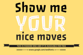 Passero One Font