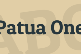 Patua One Font