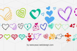 PWLittleHearts Font