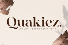 Quakiez Font