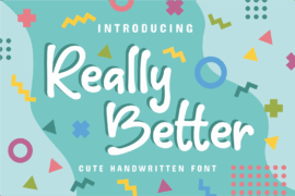 Really Better Font