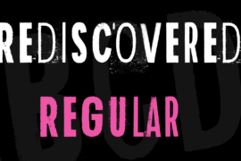 Rediscovered Font