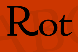 Rot Font