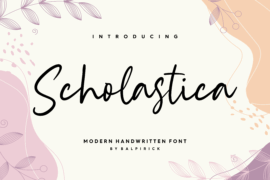 Scholastica Font