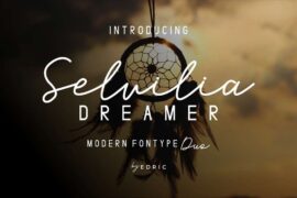 SelvilliaDreamerDEMO Font Family
