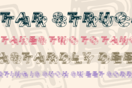 Siamese Twins Font