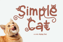 SimpleCat Font