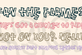 Singalonga Font