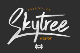 Skytree Font