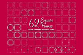 Square Frames Font