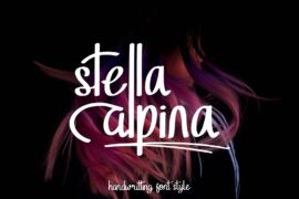 Stella Alpina Demo Font Family