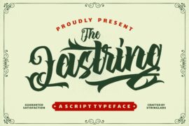 The Lastring Font