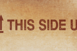 This side up Font