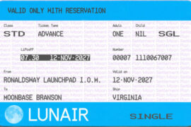 Ticketing Font