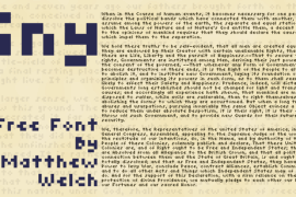 Tiny Font