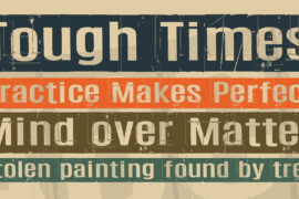 Trashbox Font