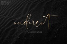 Undercut Font