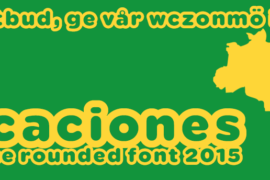 Vacaciones ffp Font