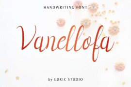 Vanellofa Demo Font