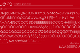 Vonique 92 Font