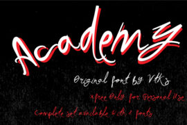 Vtks Academy Font