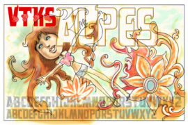 VTKS alpes Font