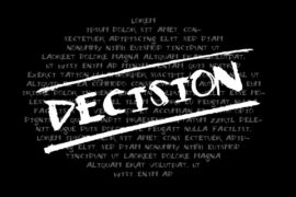 Vtks Decision Font