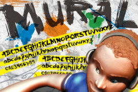 VTKS mural Font