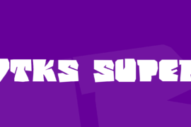 vtks super Font