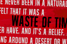 Waste of time Font