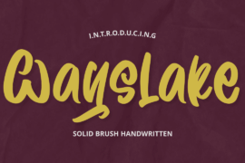 Wayslake Font