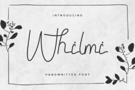 Whilmi Demo Font