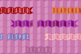 ZiGzAgEo Font
