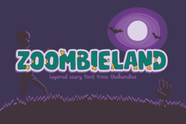 Zoombieland demo Font