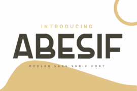ABESIF Font