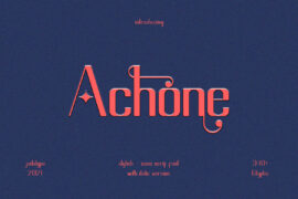 Achone Font