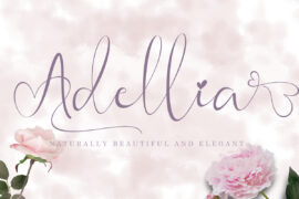 Adellia Font Family