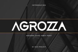Agrozza Demo Font