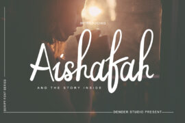 Aishafah5 Font