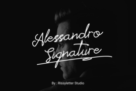 Alessandro_Signature_Demo Font